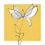Picture of YELLOW AND GRAY I