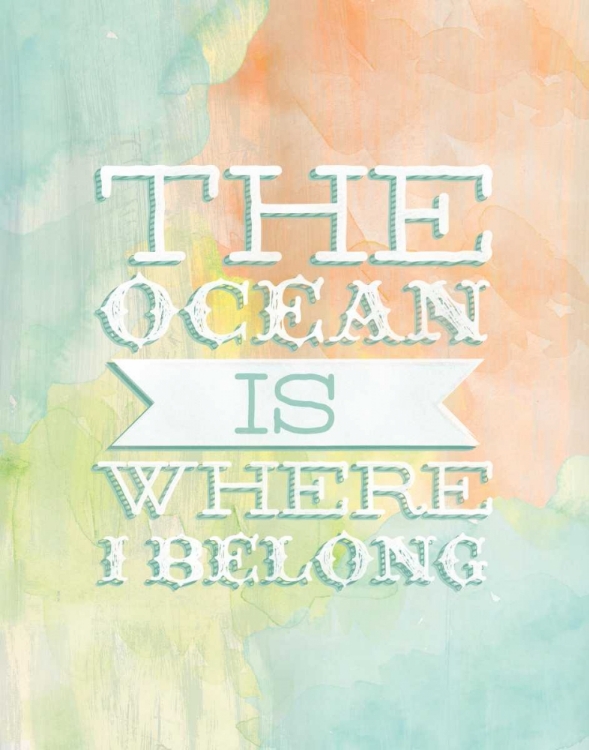 Picture of OCEAN BELONG