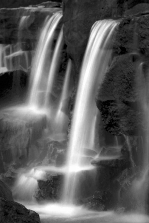 Picture of TWILIGHT WATERFALL I BW