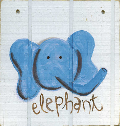 Picture of HAPPY BLUE ELEPHANT