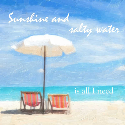 Picture of SUNSHINE AND SALTY WATER