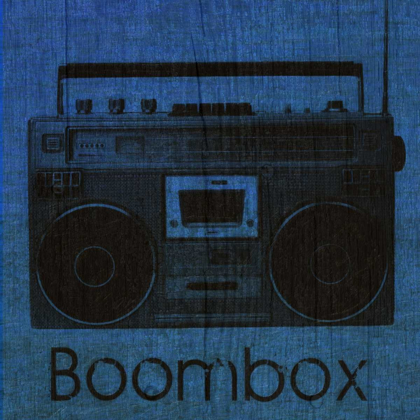 Picture of BOOMBOX ON BLUE
