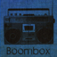 Picture of BOOMBOX ON BLUE