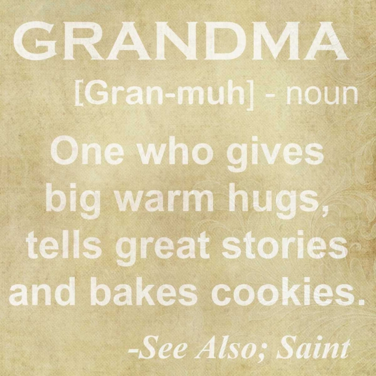 Picture of GRANDMA DEFINITION