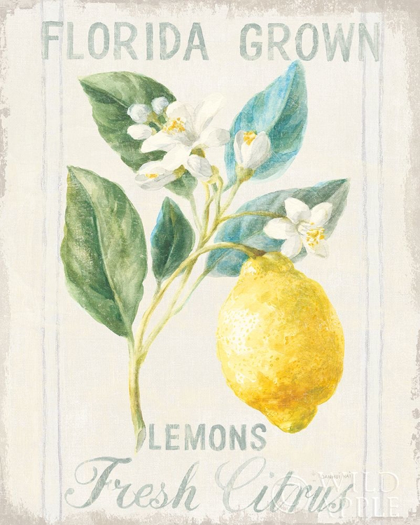 Picture of FLOURSACK LEMON I