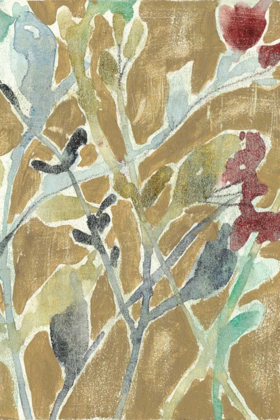 Picture of FLOWERS ON OCHRE II