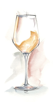 Picture of WINE GLASS STUDY I