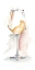 Picture of WINE GLASS STUDY I