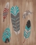 Picture of DRIFTWOOD FEATHERS I