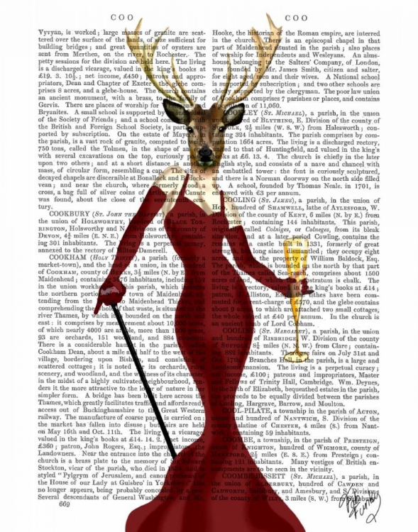 Picture of GLAMOUR DEER IN MARSALA