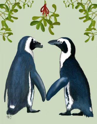 Picture of PENGUINS AND MISTLETOE