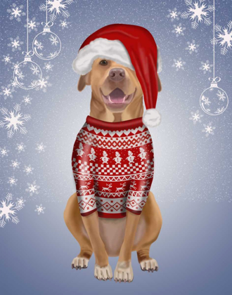 Picture of PITBULL IN CHRISTMAS SWEATER