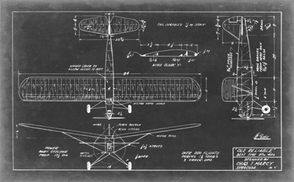 Picture of AERONAUTIC BLUEPRINT VIII