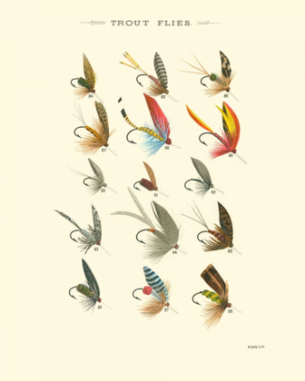 Picture of TROUT FLIES I