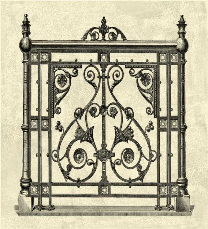 Picture of PRINTED O/S GATE OF SPLENDOR I