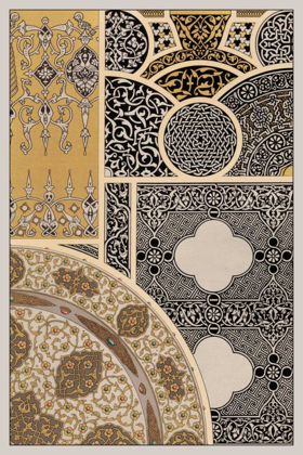 Picture of ORNAMENT IN GOLD AND SILVER III