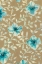 Picture of GILDED BLUE FLOWERS I
