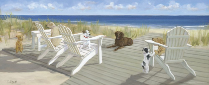 Picture of DOGS ON A DECK