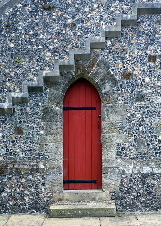 Picture of RED DOOR UNDER THE STAIRS