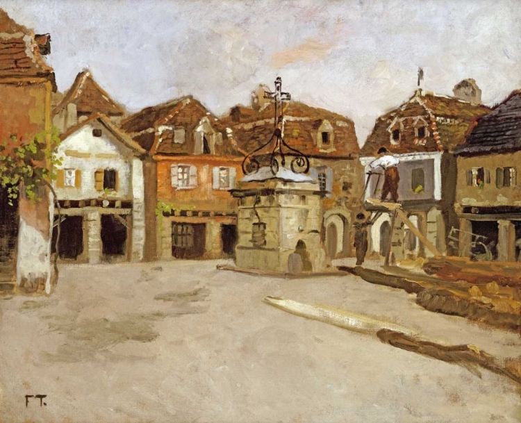 Picture of A TOWN SQUARE