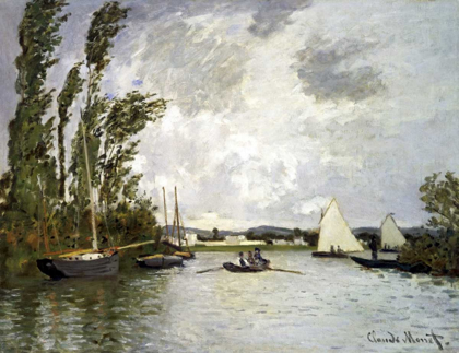 Picture of THE SMALL BRANCH OF THE SEINE AT ARGENTEUIL