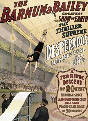 Picture of BARNUM AND BAILEY - DESPERADOS TERRIBLE LEAP