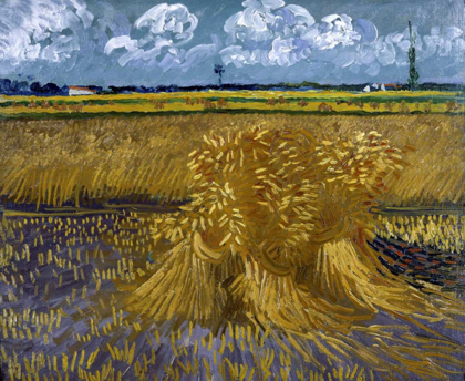 Picture of WHEAT FIELD WITH SHEAVES
