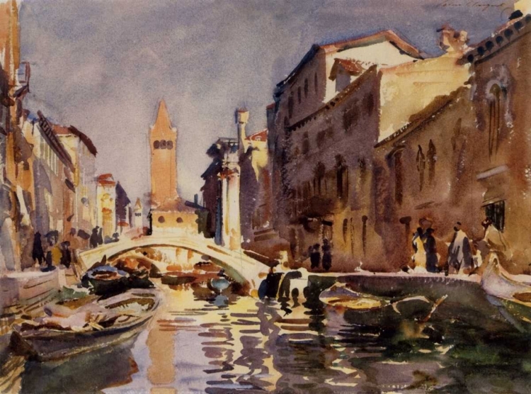 Picture of VENETIAN CANAL, 1913