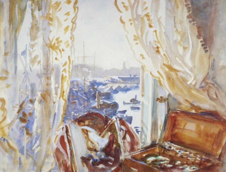 Picture of VIEW FROM A WINDOW, GENOA