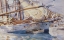 Picture of YACHTS AT ANCHOR, PALMA DE MAJORCA, 1912