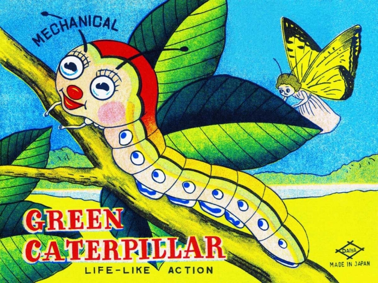 Picture of MECHANICAL GREEN CATERPILLAR