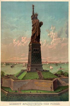 Picture of LIBERTY ENLIGHTENING THE WORLD