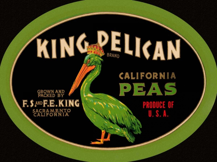 Picture of KING PELICAN CALIFORNIA PEAS