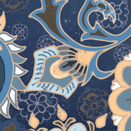 Picture of PAISLEY BLOSSOM BLUE III