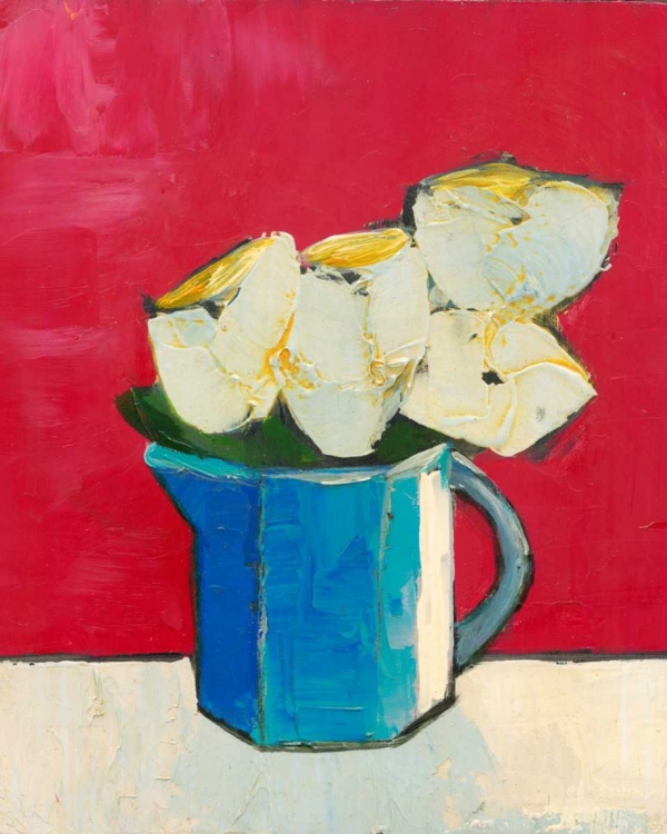 Picture of GRAPHIC VASE OF FLOWERS II