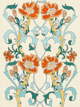 Picture of NOUVEAU FLORAL PATTERN I