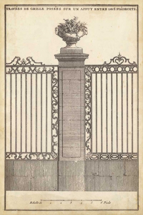 Picture of ANTIQUE DECORATIVE GATE I