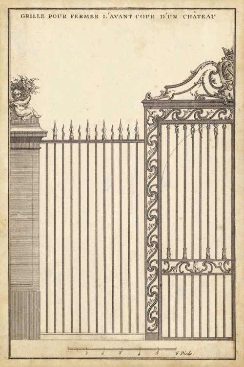 Picture of ANTIQUE DECORATIVE GATE II