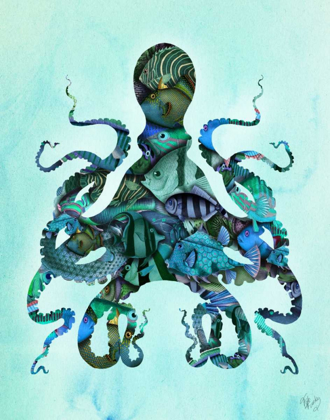 Picture of BLUE FISHY OCTOPUS
