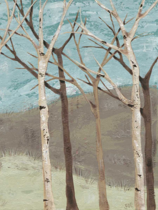 Picture of BLUE BIRCHES II