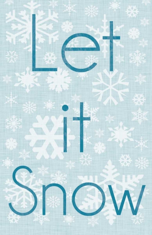 Picture of LET IT SNOW