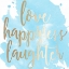 Picture of LOVE HAPPINESS LAUGHTER