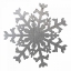 Picture of SILVER SNOWFLAKES 2