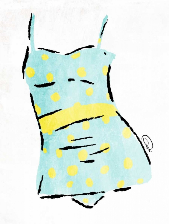 Picture of VINTAGE SWIMSUIT PASTEL 2