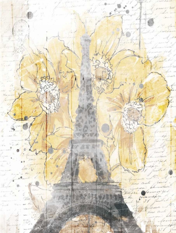 Picture of EIFFEL BLOOM YELLOW