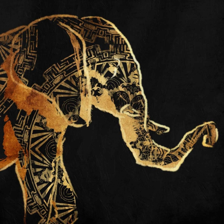 Picture of PATTERNED ELEPHANT
