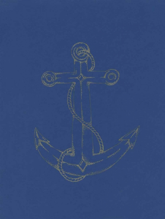 Picture of GLOWING INDIGO ANCHOR