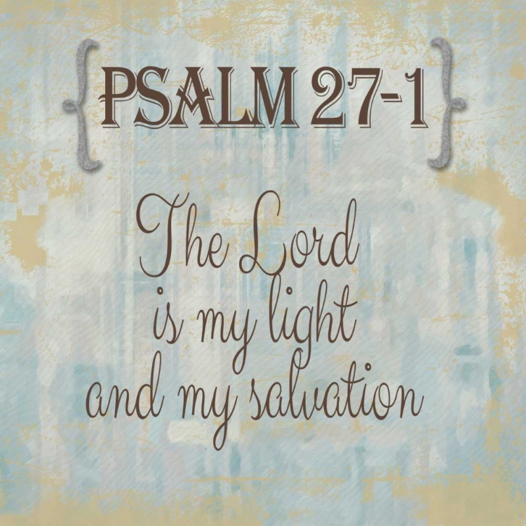 Picture of PSALM 27-1
