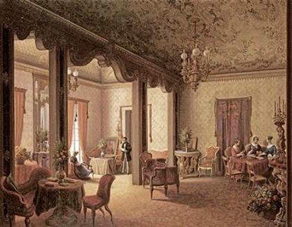 Picture of THE INTERIOR OF THE SALON OF TSARINA ALEXANDRA