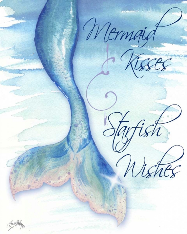 Picture of MERMAID TAIL I (KISSES AND WISHES)